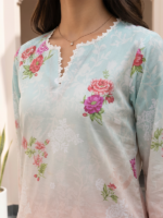 Zellbury 3-Piece Unstitched Printed Lawn Lilac WUS26X31032 - Image 6