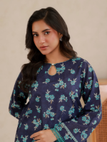 Zellbury 2-Piece Unstitched Printed Lawn Blue WUS26X20925 - Image 3