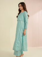 Zellbury 2-Piece Unstitched Printed Lawn Blue WUS26X20996 - Image 4