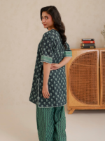 Zellbury 2-Piece Unstitched Printed Lawn Teal WUS26X2098 - Image 3