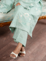 Zellbury 2-Piece Unstitched Embroidered Lawn Mint WUS26E21188 - Image 4