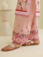 Zellbury 2-Piece Unstitched Printed Lawn Peach WUS26E20744 - Image 4
