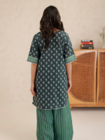 Zellbury 2-Piece Unstitched Printed Lawn Teal WUS26X2098 - Image 4