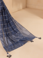 Zellbury 3-Piece Unstitched Printed Lawn Adratic Blue WUS26X30706 - Image 5