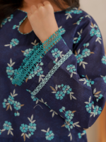 Zellbury 2-Piece Unstitched Printed Lawn Blue WUS26X20925 - Image 5