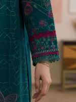 Zellbury 3-Piece Unstitched Embroidered Lawn Green WUS26E30573 - Image 5