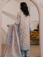 Zellbury  3-Piece Unstitched Printed Lawn Beige WUS26X30891 - Image 7