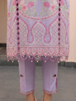 Zellbury Signature 3-Piece Unstitched Embroidered Lawn Lilac WUS25E30614 - Image 6