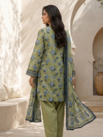 Zellbury 3-Piece Unstitched Printed Lawn Green WUS26E30580 - Image 6