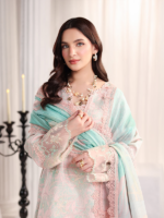 Rang Rasiya (Nova) 3-Piece Unstitched Embroidered Lawn SERENE - Image 2