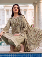 Al Zohaib (Colors) 3-Piece Unstitched Printed Lawn Sand - Image 2