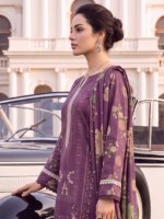 Al Zohaib (Colors) 3-Piece Unstitched Printed Lawn Purple - Image 2
