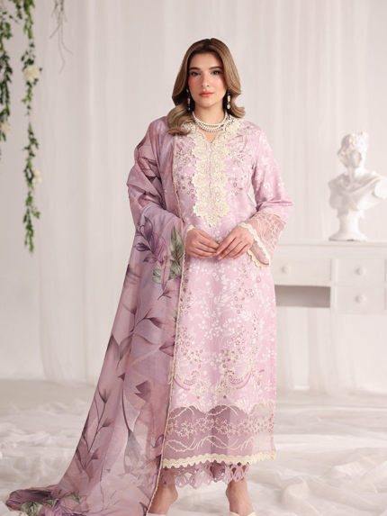 Rang Rasiya Nova Unstitched Embroidered Edit Lilac