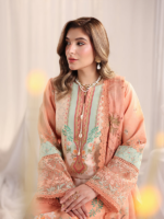Rang Rasiya (Nova) 3-Piece Unstitched Embroidered Lawn CECILIA - Image 3