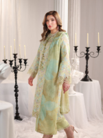 Rang Rasiya (Nova) 3-Piece Unstitched Embroidered Lawn VIOLA - Image 3