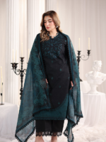 Rang Rasiya (Nova) 3-Piece Unstitched Embroidered Lawn DEFNE - Image 3