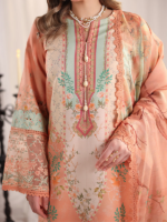 Rang Rasiya (Nova) 3-Piece Unstitched Embroidered Lawn CECILIA - Image 4