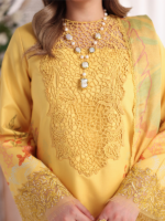 Rang Rasiya (Nova) 3-Piece Unstitched Embroidered Lawn AURORA - Image 4