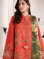Rang Rasiya (Nova) 3-Piece Unstitched Embroidered Lawn SELINE - Image 4