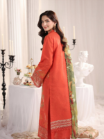 Rang Rasiya (Nova) 3-Piece Unstitched Embroidered Lawn SELINE - Image 7
