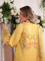 Rang Rasiya (Nova) 3-Piece Unstitched Embroidered Lawn AURORA - Image 8